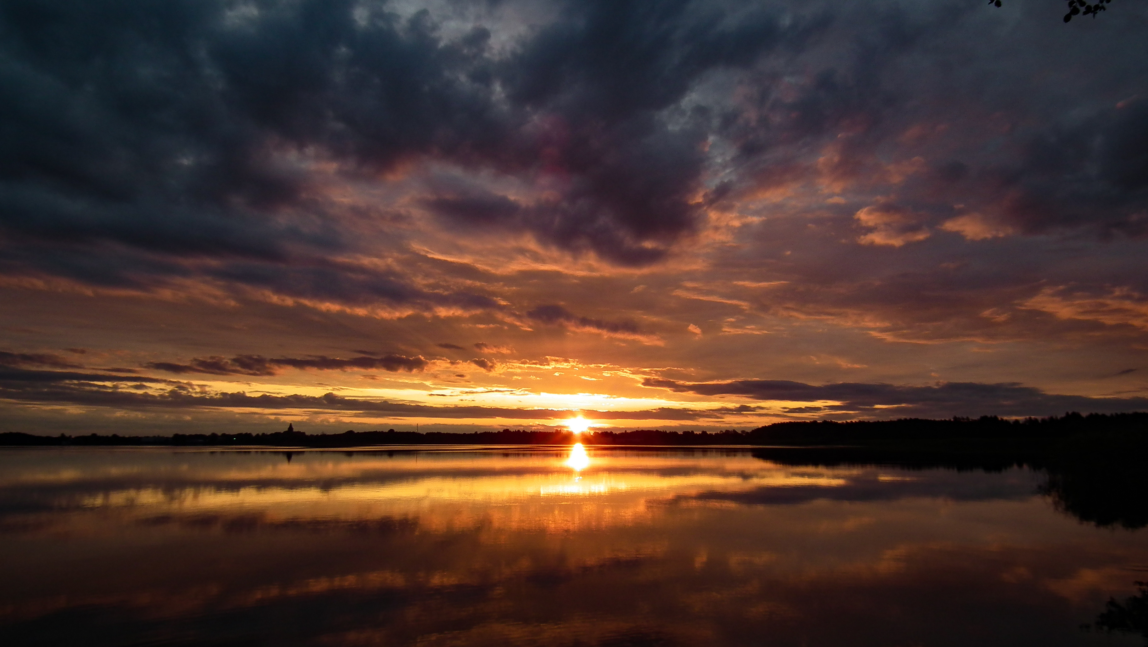 wschód słońca Jezioro Ewingi
